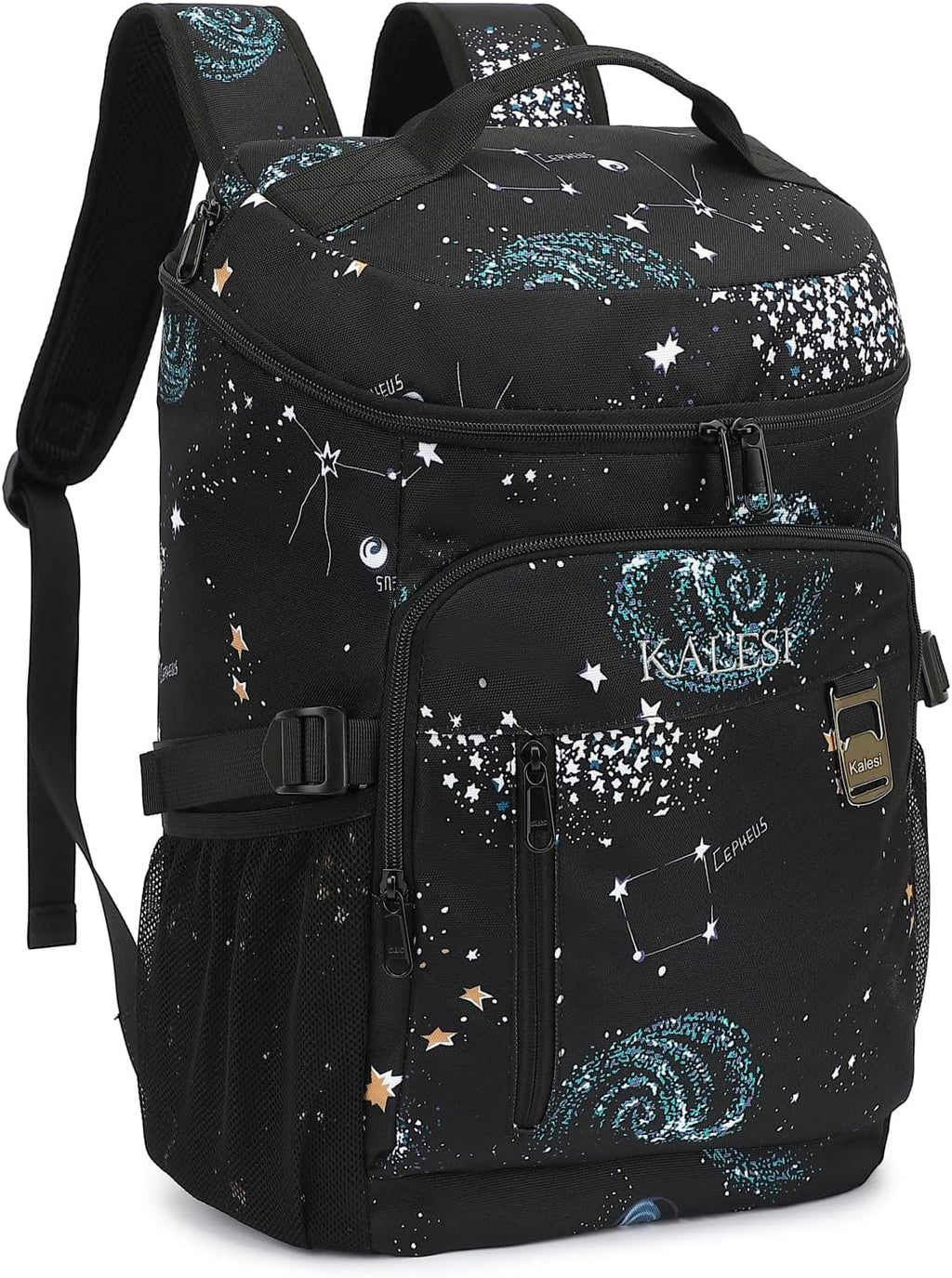 Kalesi Cooler Backpack 36 Cans Lightweight Insulated Backpack Cooler Leak-Proof Travel Camping Lunch Backpack Outdoor Cutlery Backpack for Men and Women