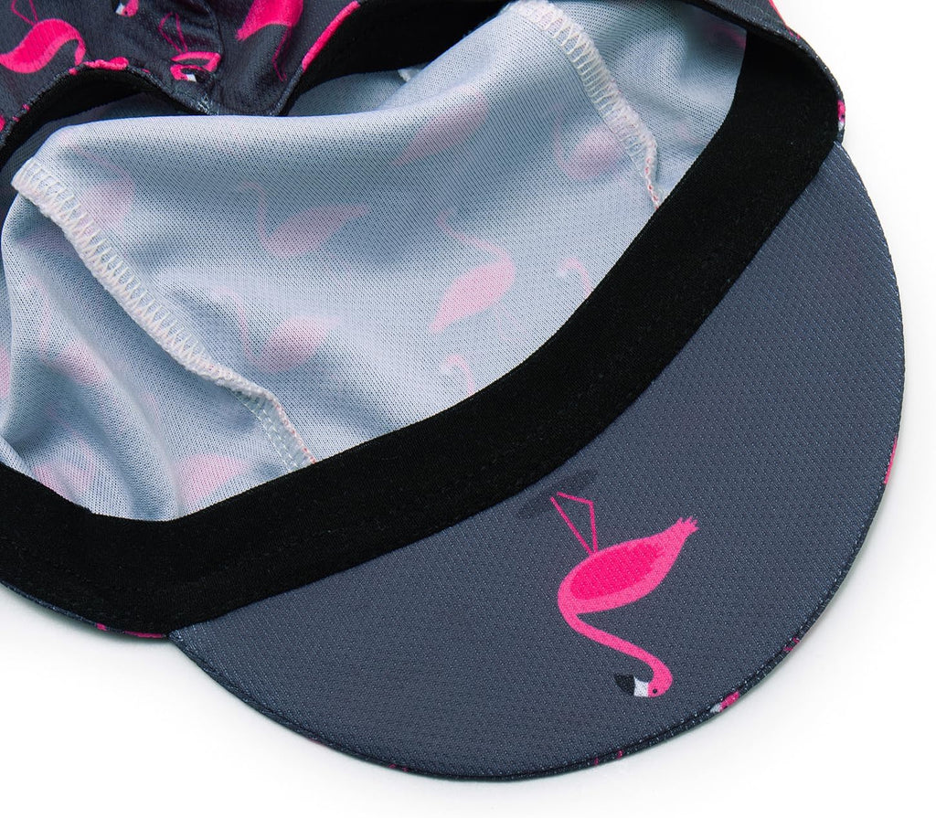 Cycling Cap with Sun Visor, Lightweight Polyester Bike Hat for Men & Women
