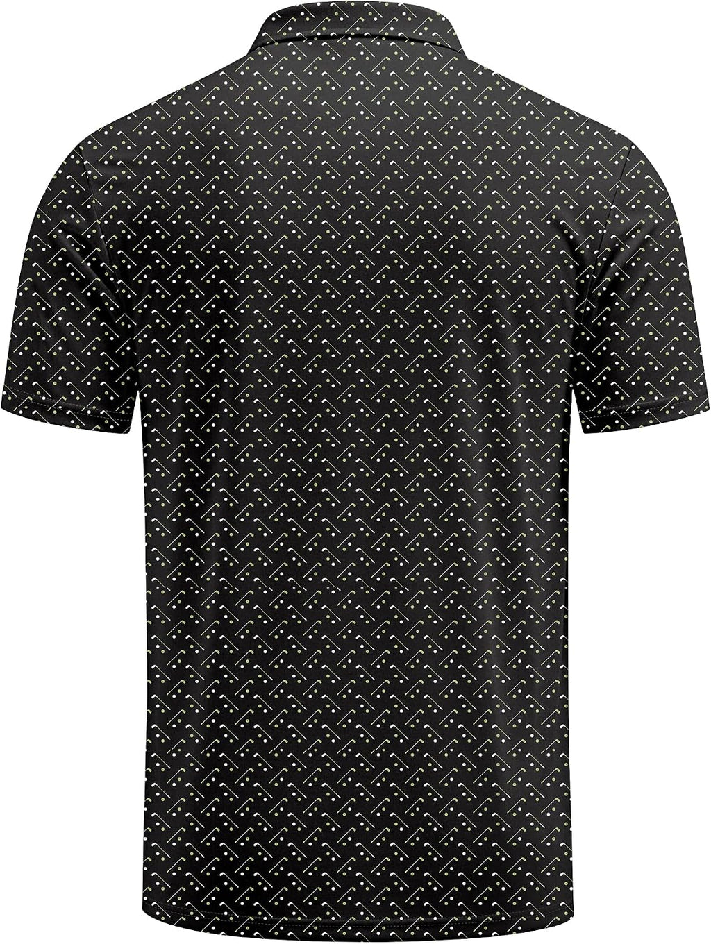 COOFANDY Mens Golf Polo Shirts Short Sleeve Quick Dry Casual Collared Shirt