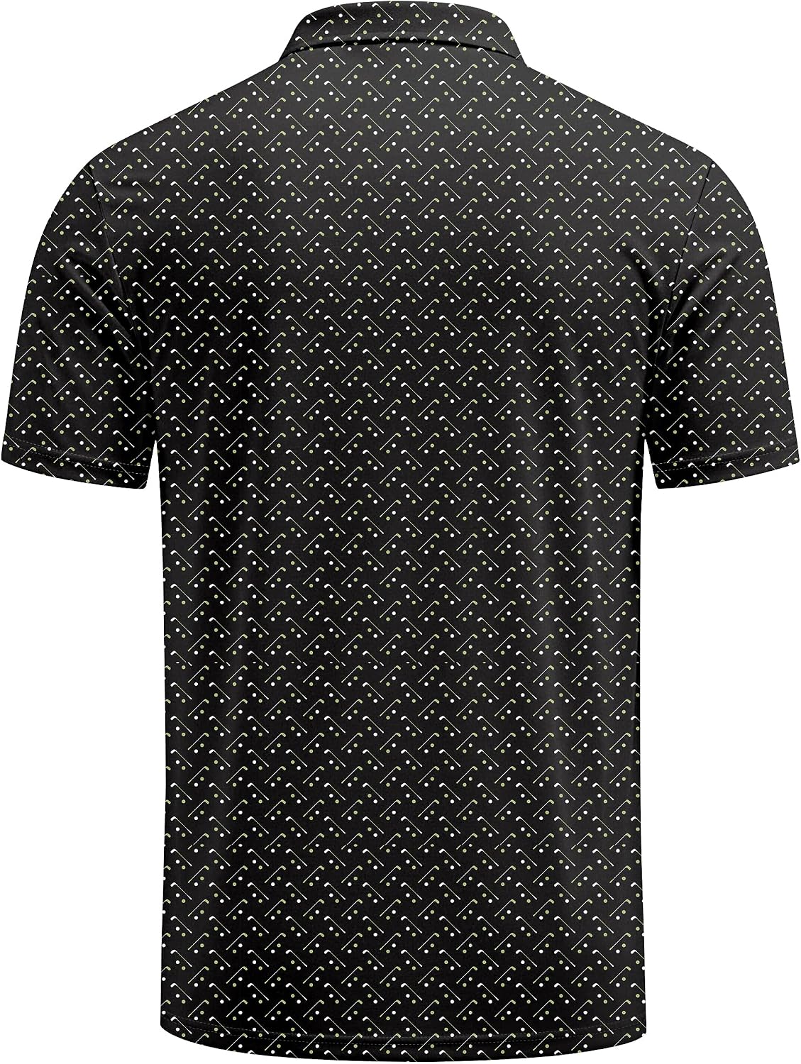 COOFANDY Mens Golf Polo Shirts Short Sleeve Quick Dry Casual Collared Shirt