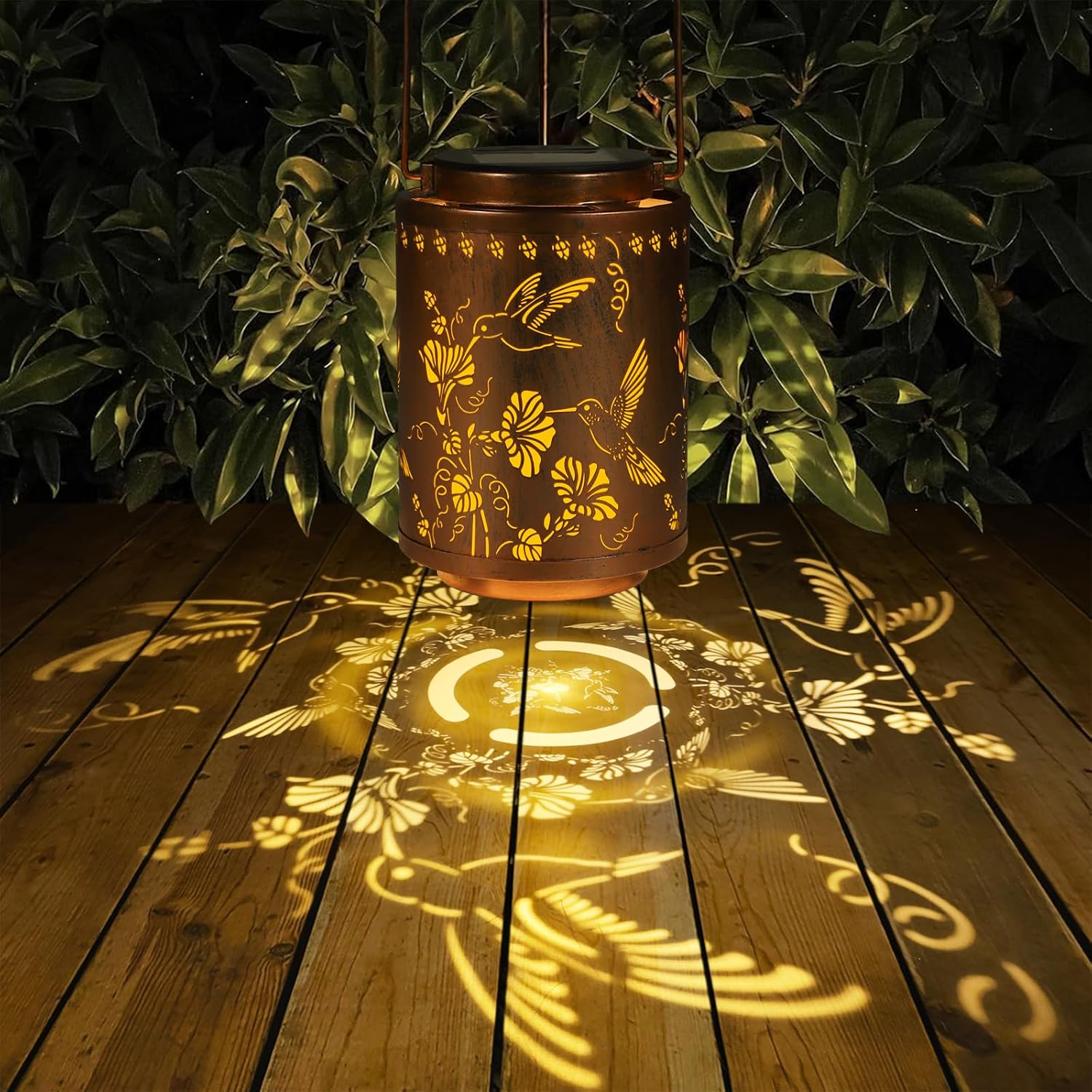 Solar Lanterns Outdoor Waterproof Garden Decor Gifts for Women Mon