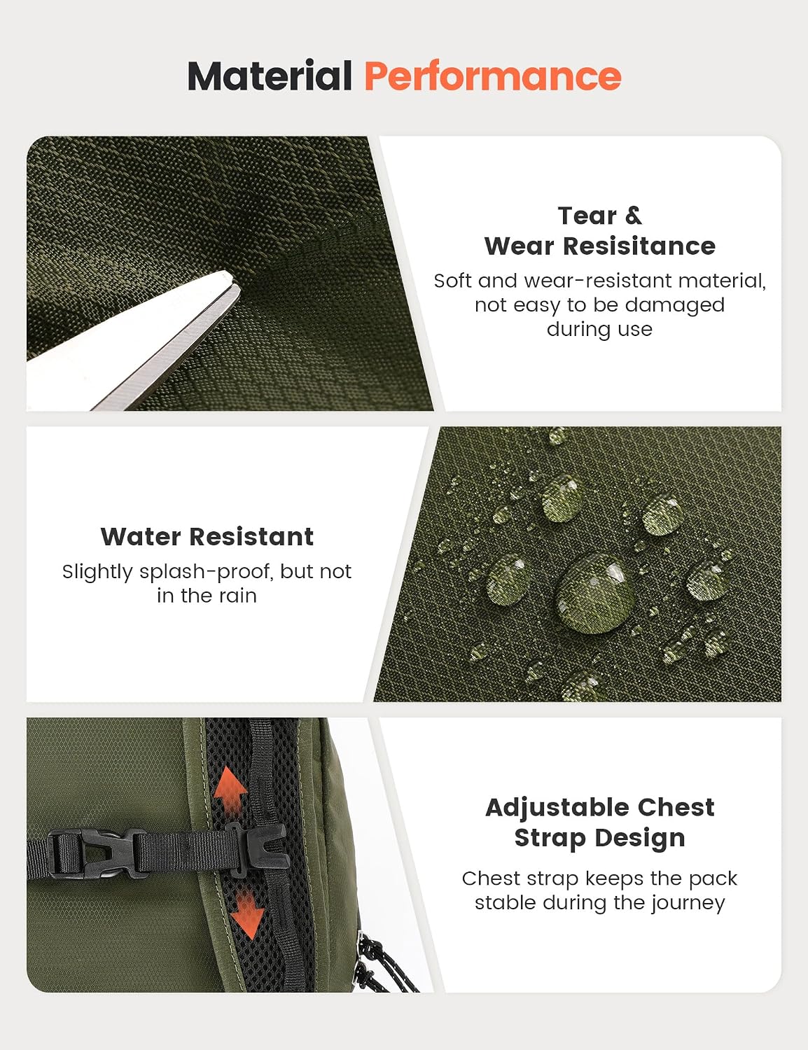 SKYSPER Hiking Backpack Ultralight Packable RFID Travel Daypack Small Nylon Stuff Pack 16L Outdoor Bag for Women Men