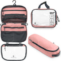 TRIPPED Travel Gear 3-Piece Travel Toiletry Bag Set