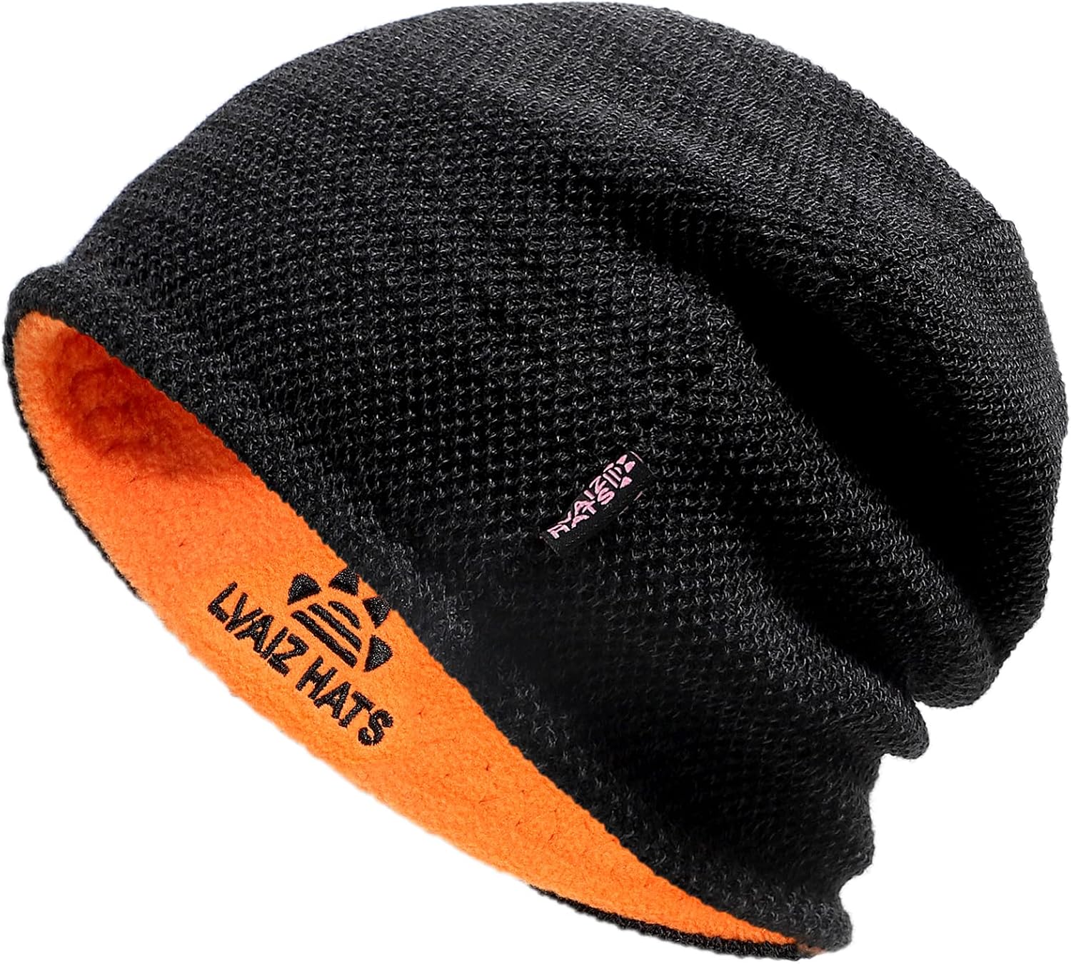 Lvaiz Winter Beanie for Men Women Warm Fleece Lined Reversible Skull Cap