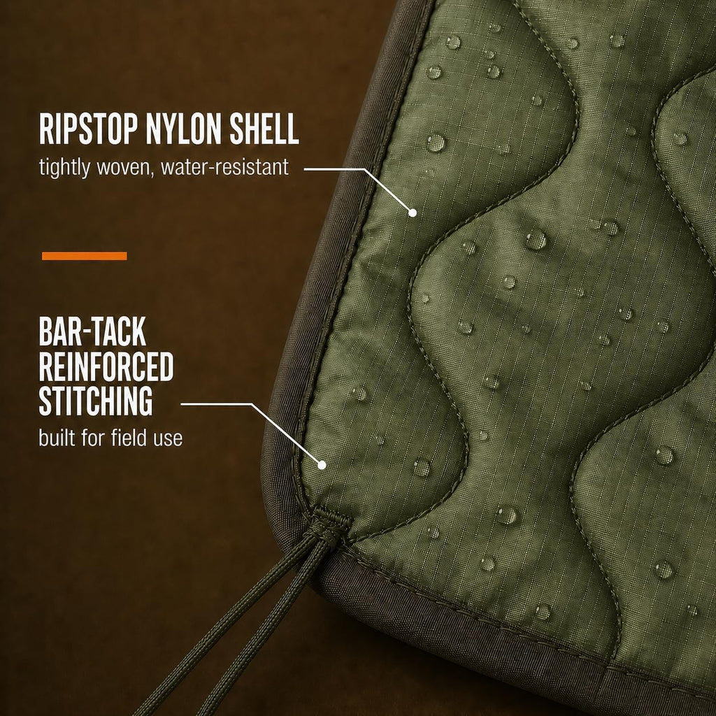 USGI Industries Woobie Blanket, Insulated Water-Resistant Poncho Liner