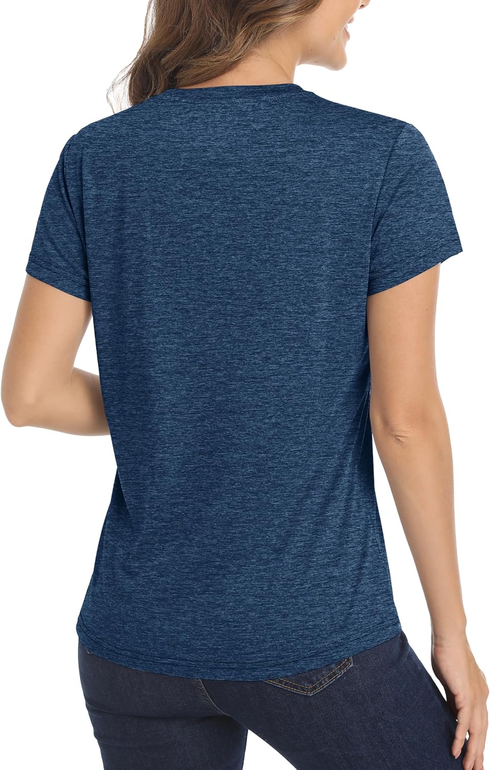 MAGCOMSEN Women's Workout Tops Quick Dry Athletic Moisture Wicking Shirts