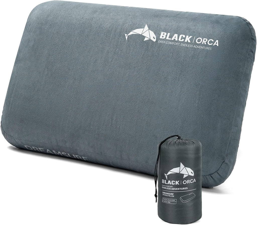 Memory Foam Camping Pillow for Backpacking and Travel,Camping Pillow