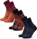 DANISH ENDURANCE Merino Wool Hiking Socks, Lightweight, 3 & 5-Pack