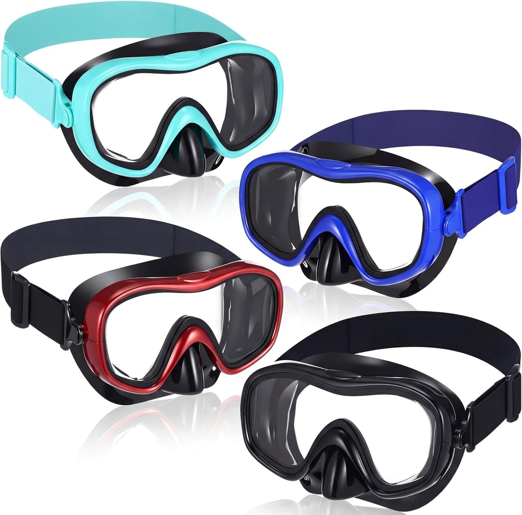 Relaxweex 4 Pcs Swim Goggles for Adults Diving