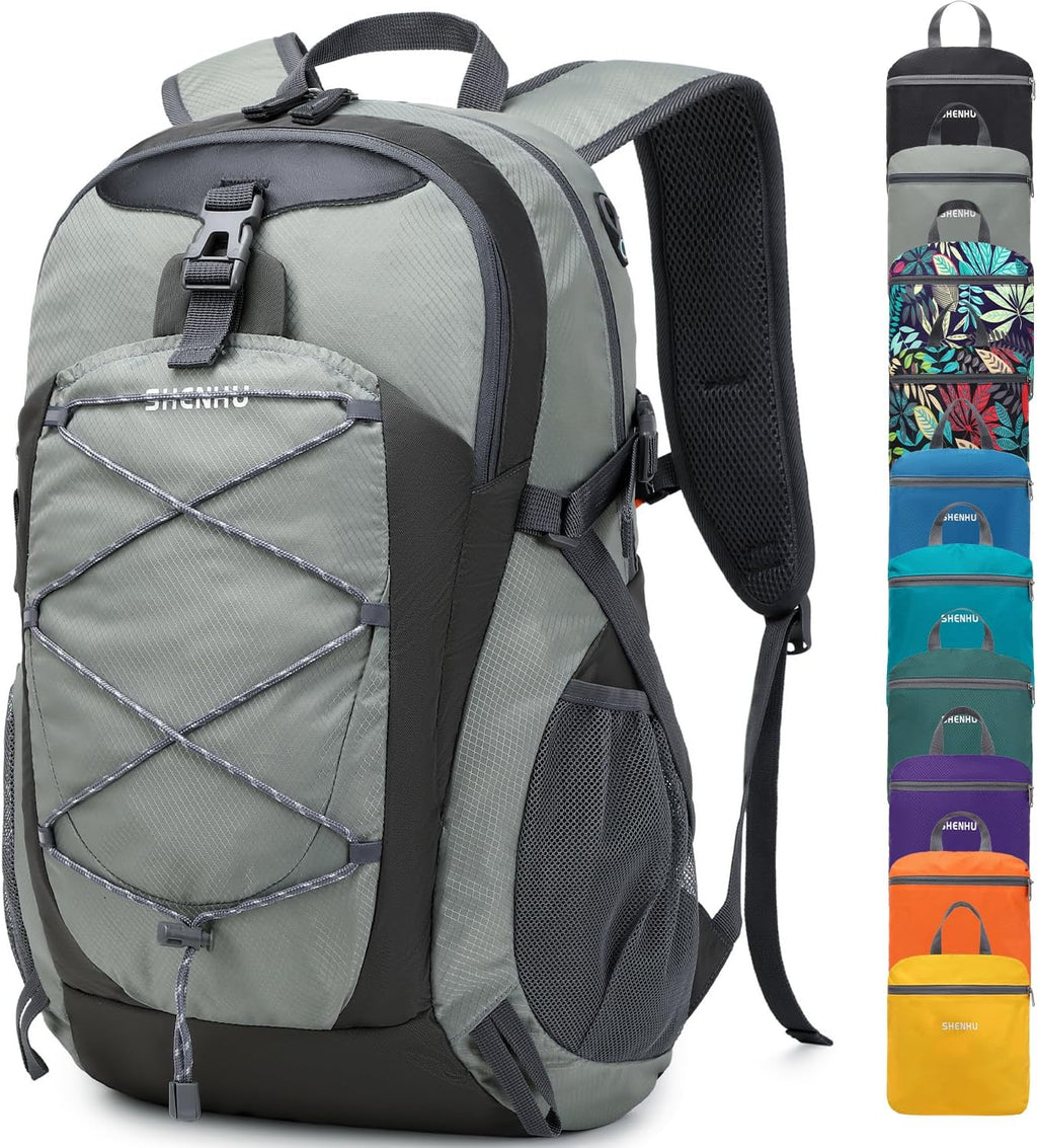 40L Hiking Backpack Lightweight Daypack Waterproof Travel Camping Backpack for Men Women Sport Packable