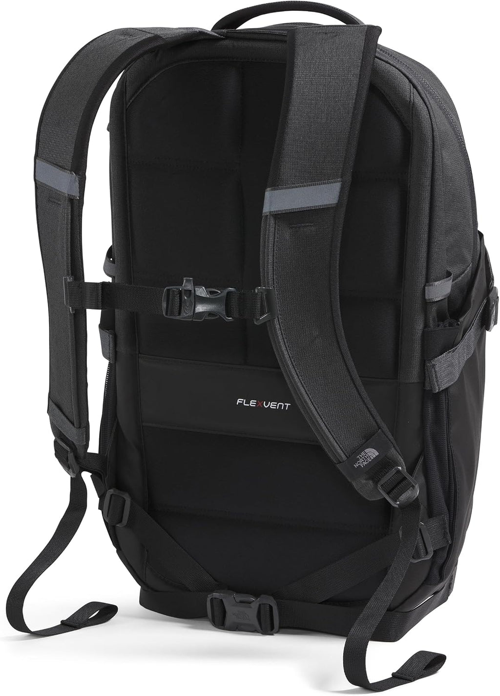 The North Face Recon Laptop Pack, Asphalt Gy Lt Hth/TNF Blk-NPF, OSFA