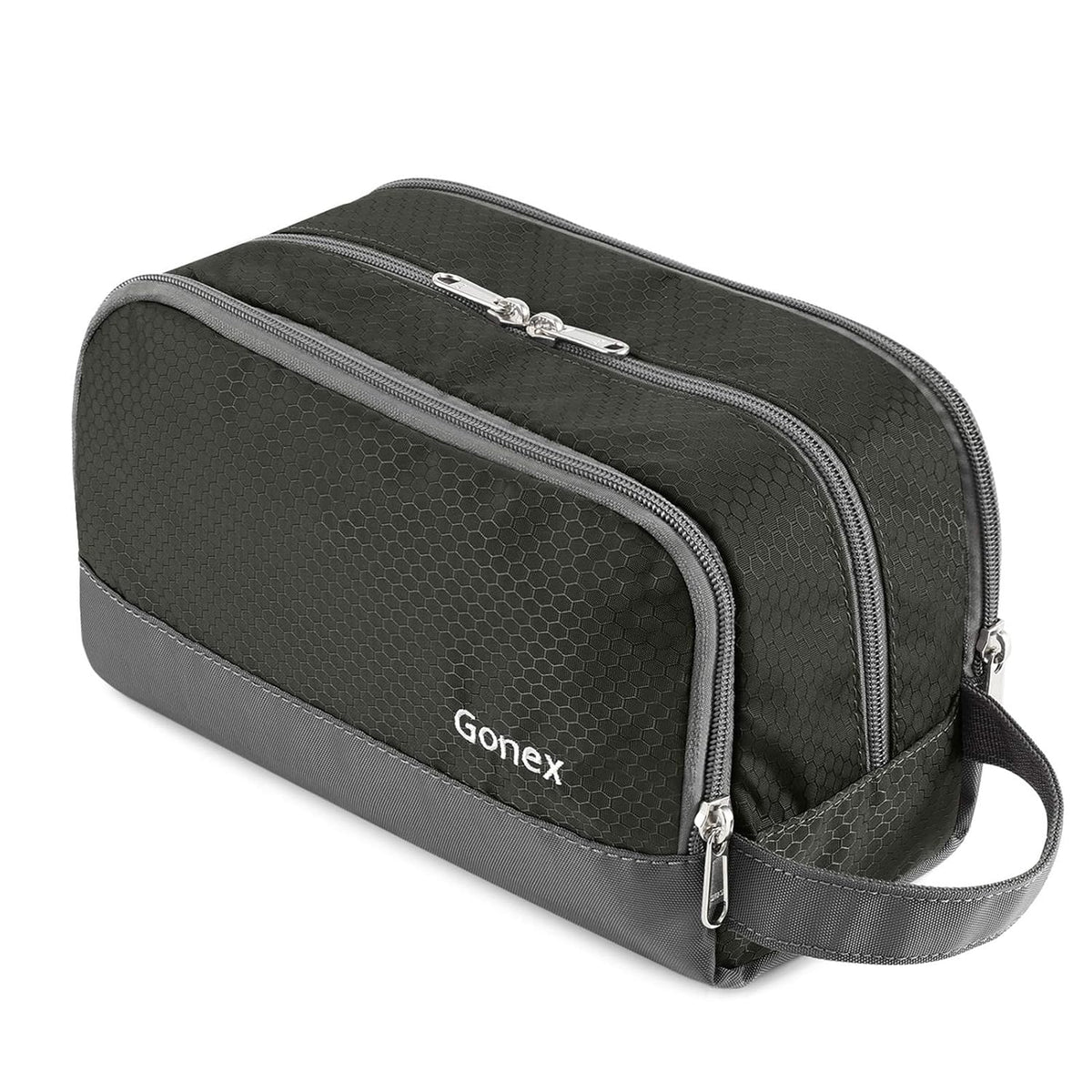 Gonex Travel Toiletry Bag for Men, Water Resistant Dopp Kit for Toiletries