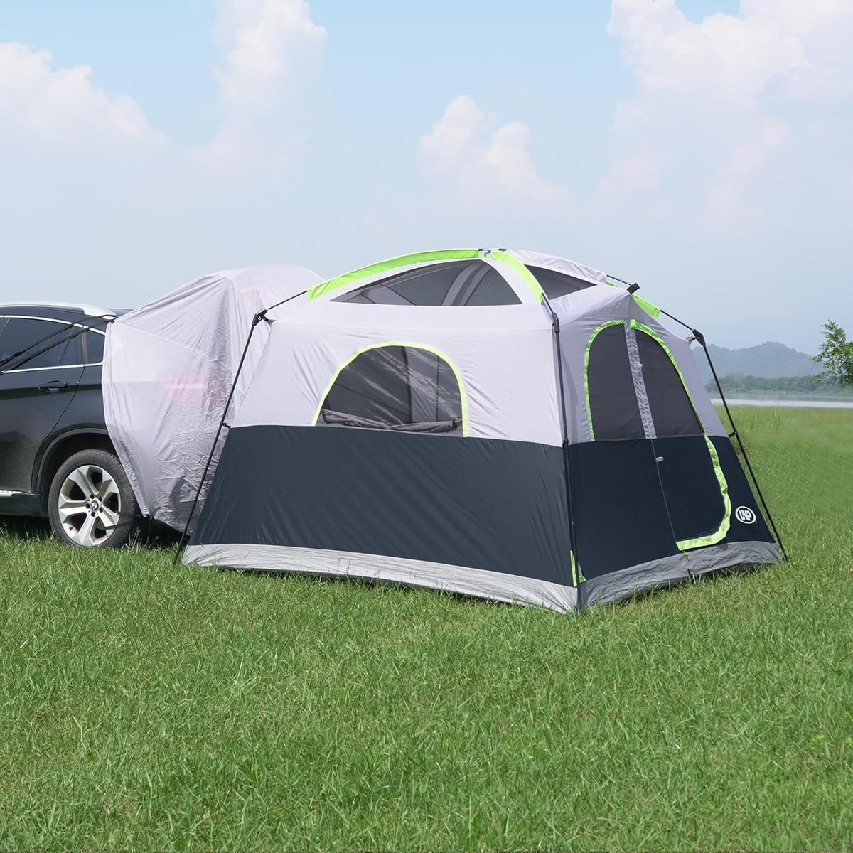 UNP SUV Tents for Camping 6 Person Car Camping Tailgate Tent for Outdoor