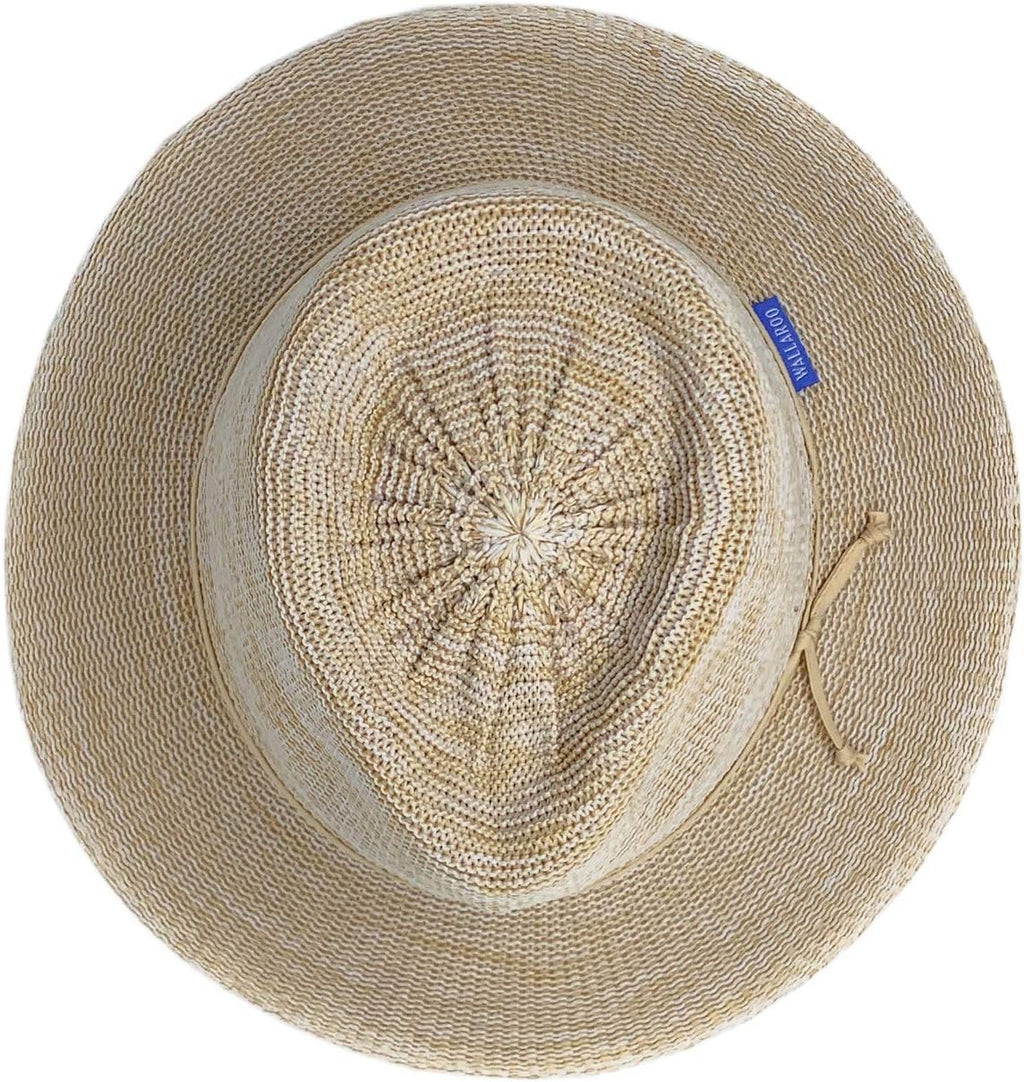 Wallaroo Hat Company Women's Victoria Fedora – UPF 50+ UV Protection, Wide Brim, Packable & Adjustable Sun Hat