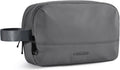 BAGSMART Travel Toiletry Bag for Men, Dopp Kit Water Resistant Shaving Bag for Toiletries Accessories, Grey-Medium