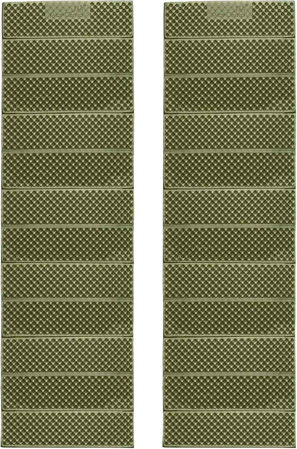 AceCamp Portable Foam Sleeping Pad, Full Length Accordion Sleeping Mat for Camping & Hiking, Lightweight, Soft & Compact Cushion for Sleeping Bag, Comfort, Tent, Rocky Terrain