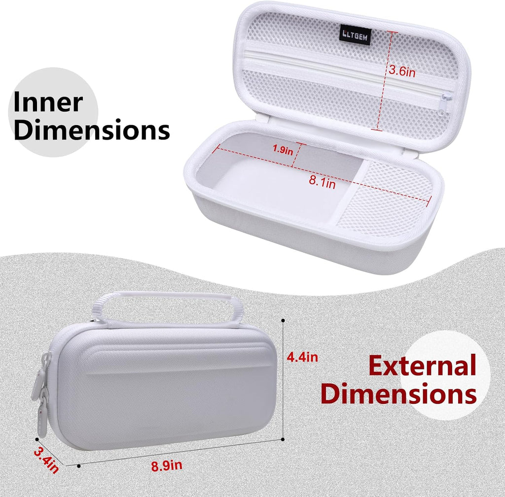 4K Digital Camera Case for Duluvulu/W & O/Gavonde/VJIANGER/FACLAM White