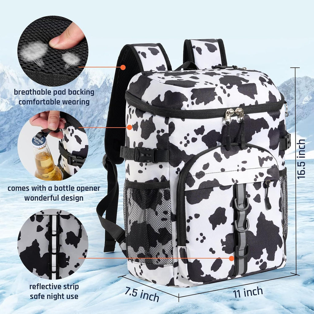 Cooler Backpack, Soft Leak Proof Backpack Coolers for Men Women
