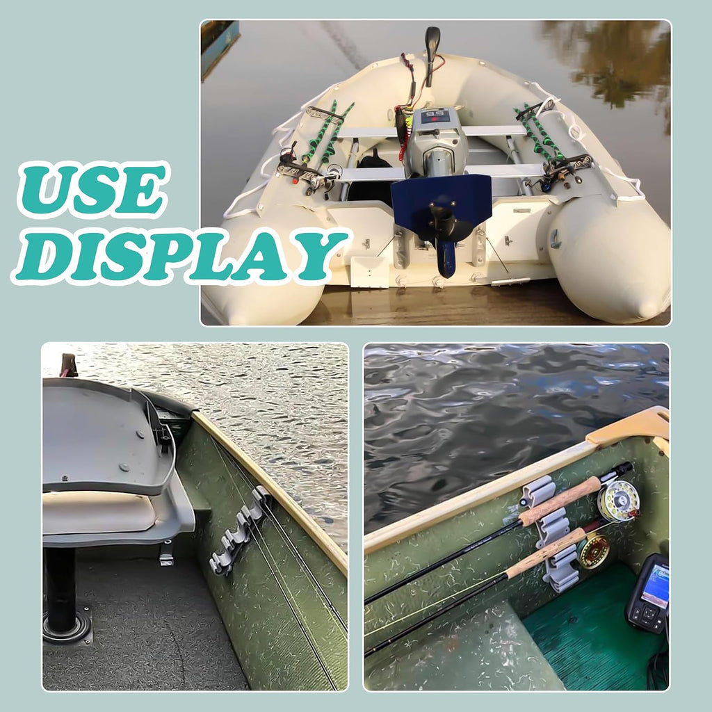 2 Pack Boating Vertical Fishing Rod Holders, Vertical Fishing Rod Rack