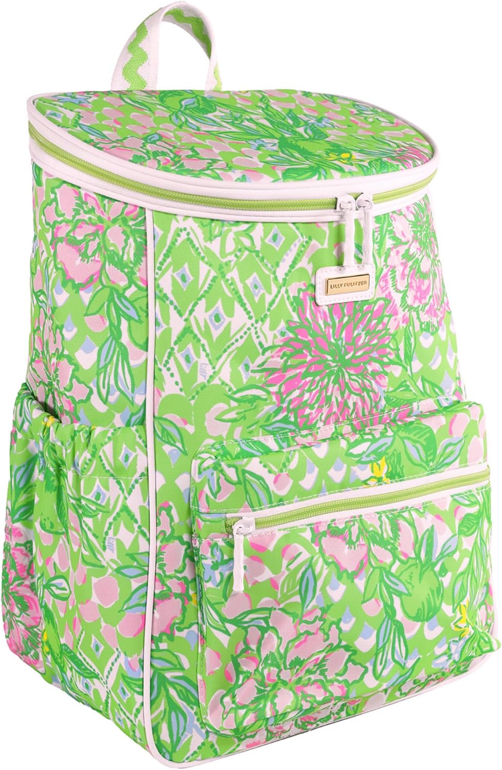 Lilly Pulitzer Insulated Backpack Cooler, Make Lemonade