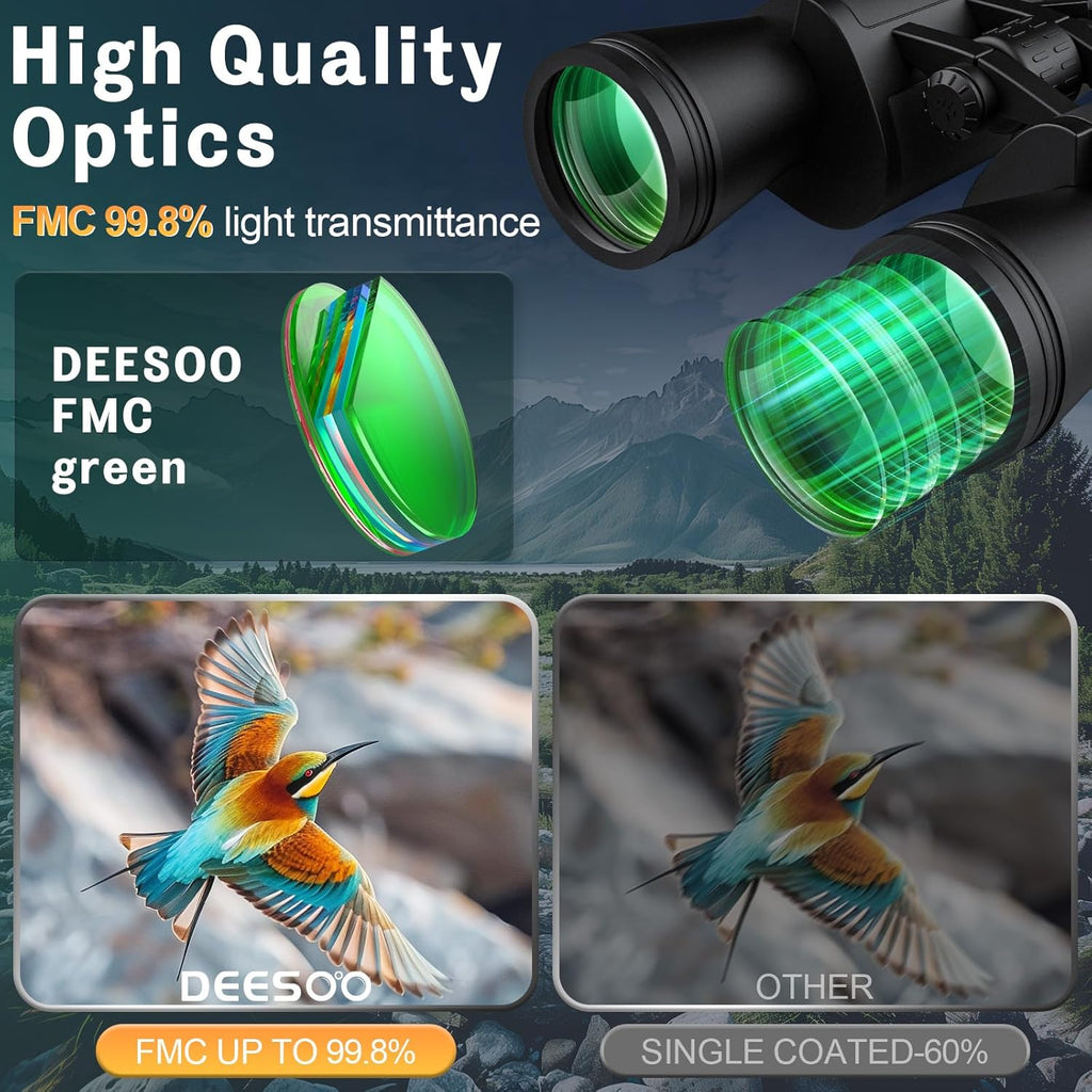 20x52 Binoculars for Adults High Powered