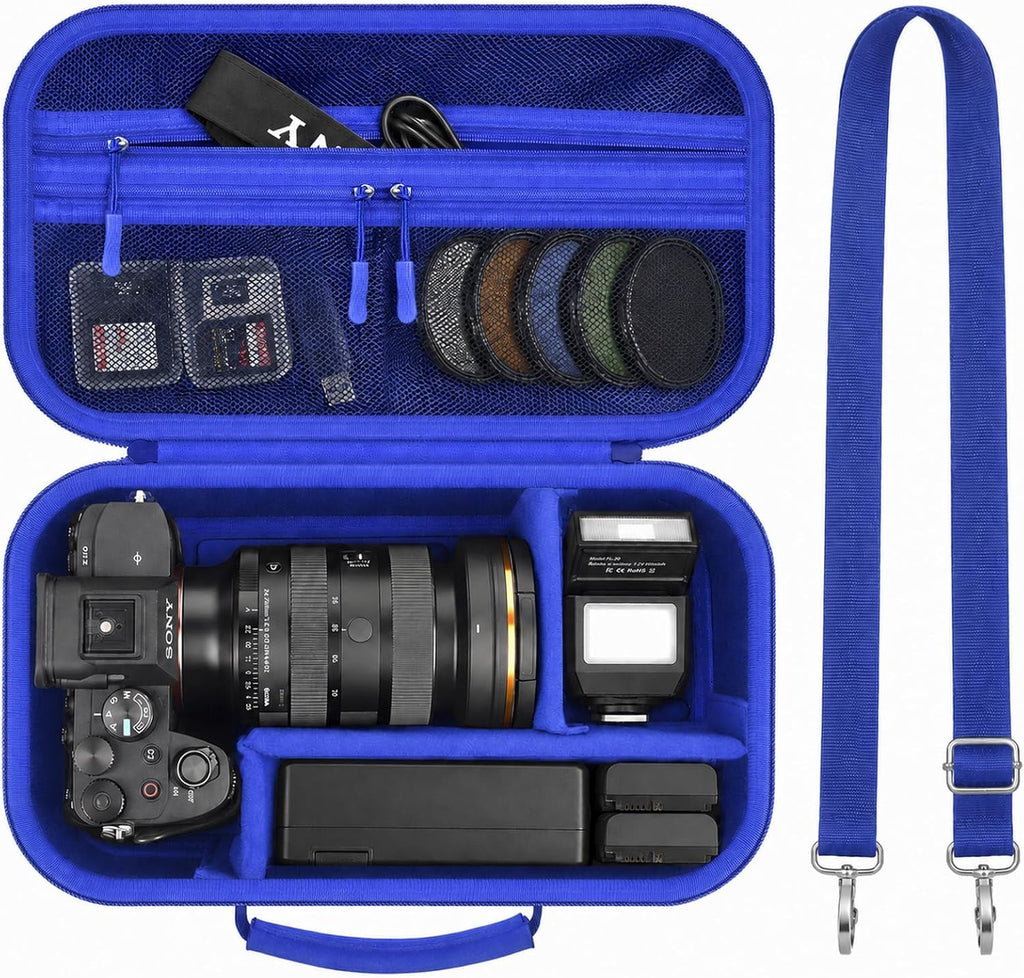 Camera Case for Canon EOS Rebel T7/R50/R100/for Sony a7iv/Mirrorless