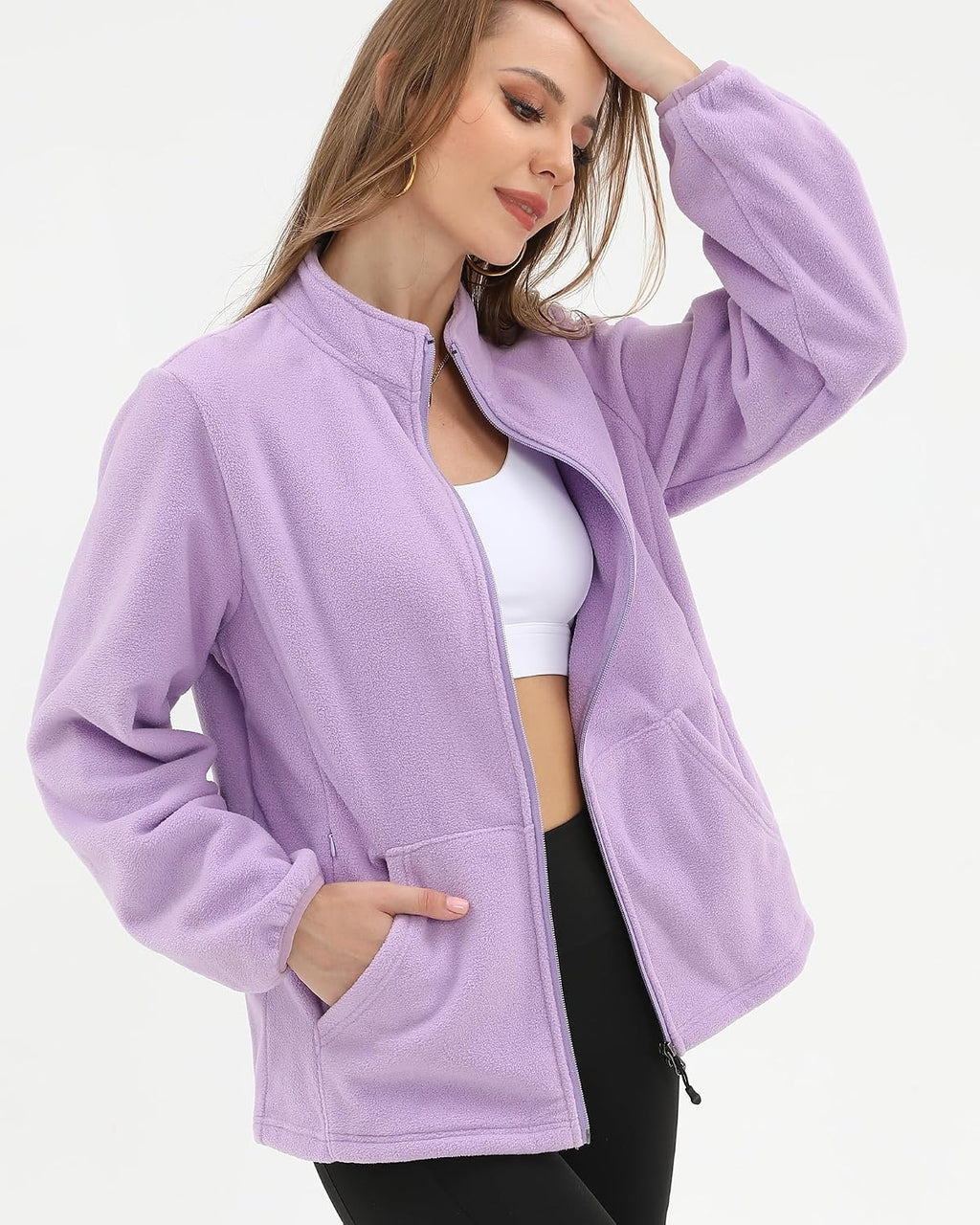 Argstar Women's Fleece Jacket 6 Pockets (XS-2XL)