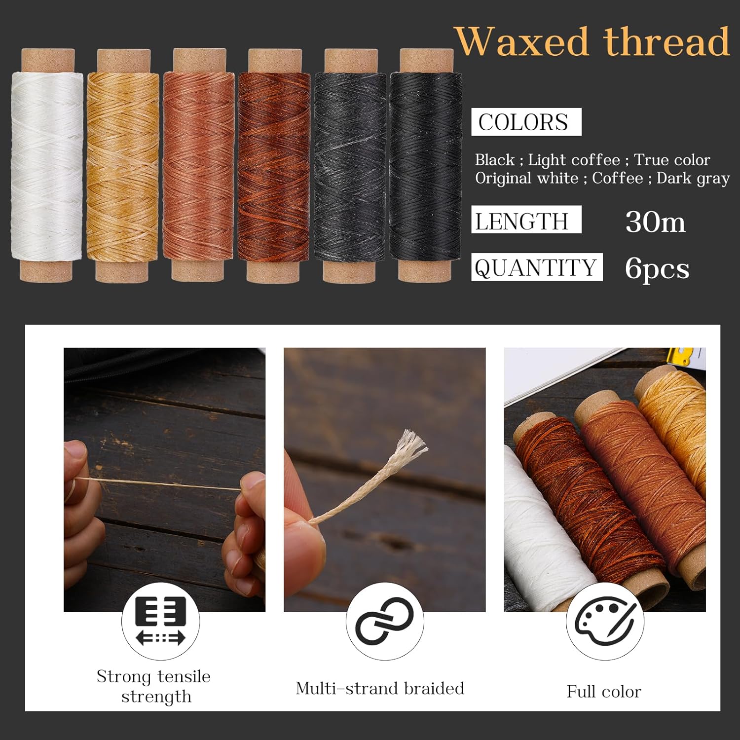 QMNNMA 40pcs Sewing Awl Kit with Bag, Speedy Sitcher Sewing Awl Kit