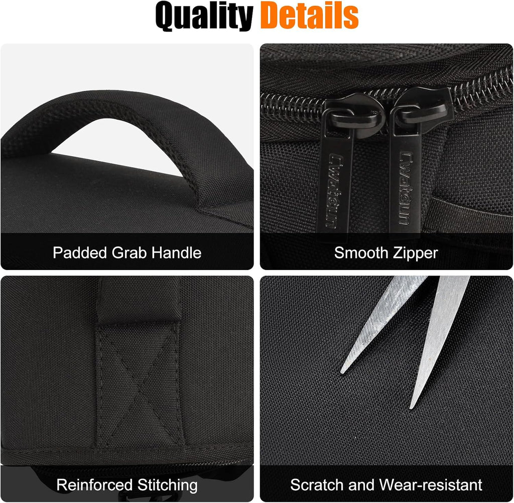 Cwatcun Camera Bag Sling Compact, Crossbody Case for DSLR/Mirrorless