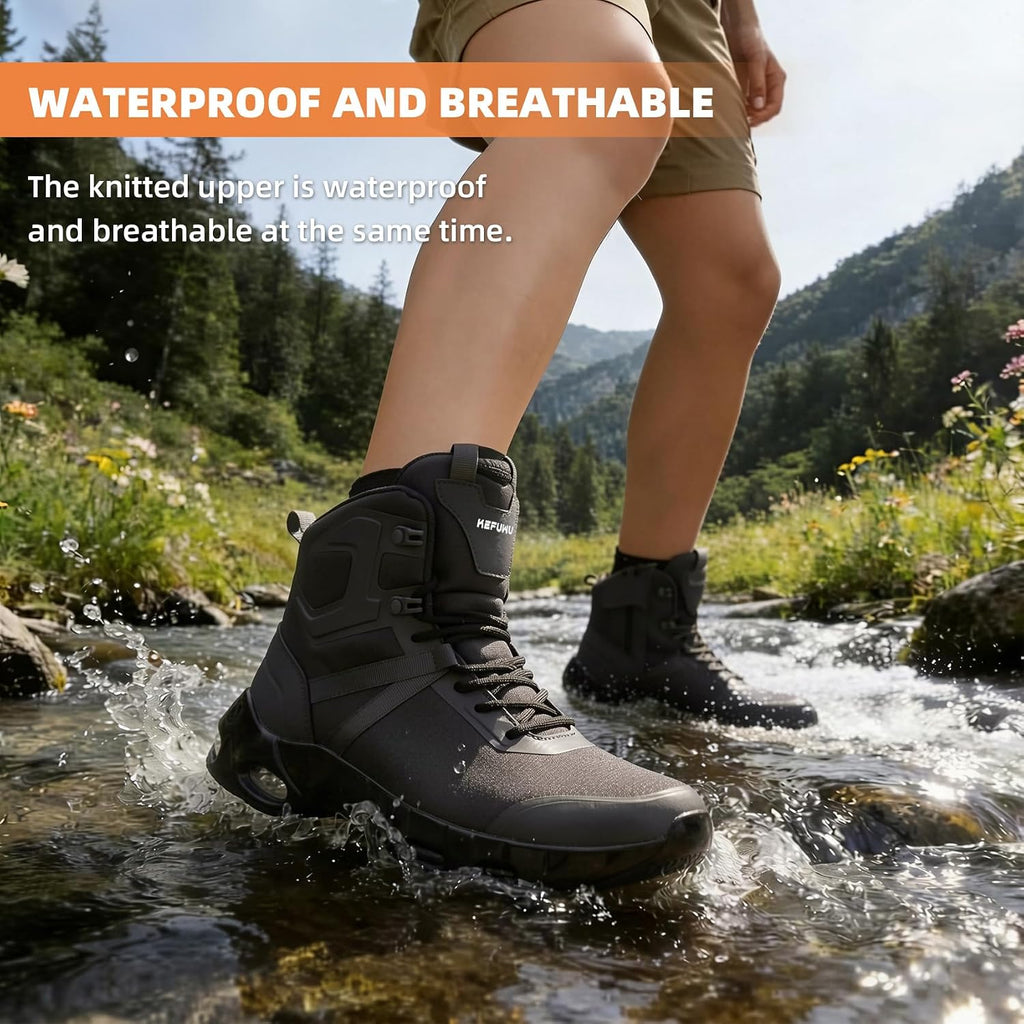 Military Tactical Boots Women Wide Waterproof 6 Inches