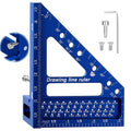 3D Multi-Angle Measuring Ruler -Precision Woodworking 3D Square Protractor