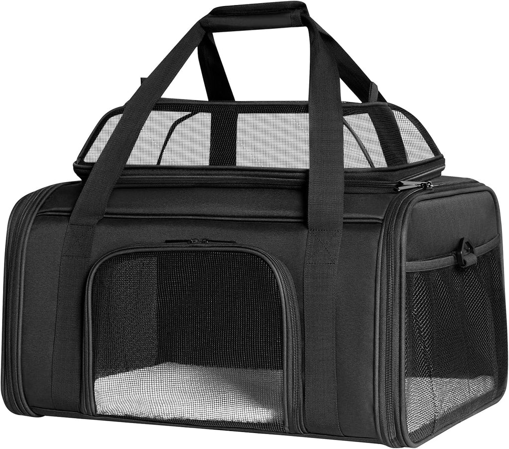 Cat Dog Backpack 12.6"×11.4"×16.5" Large Breathable Pet Bag Carrier