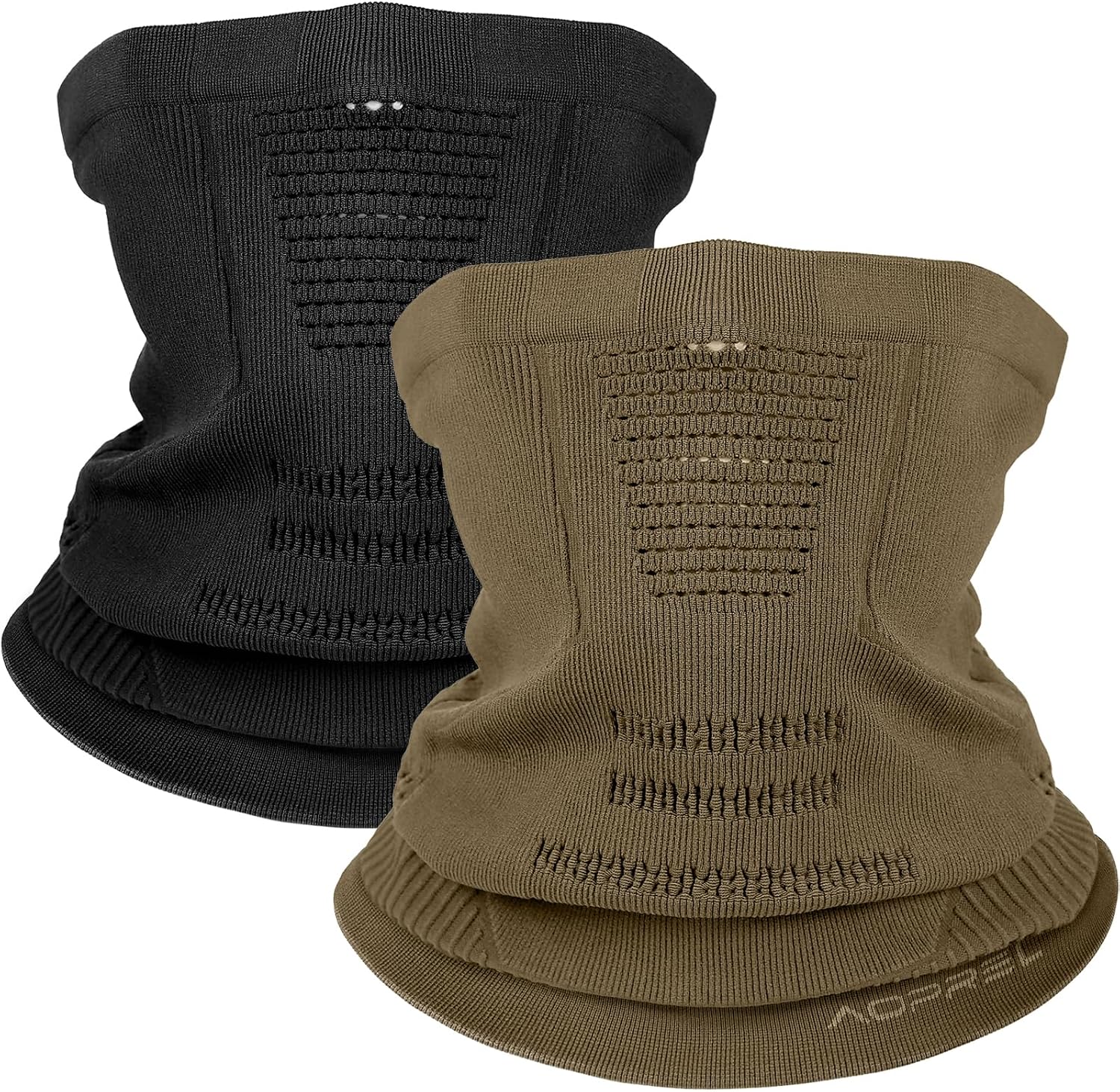 AOPREL Winter Neck Gaiter Breathable Neck Warmer Windproof Half-Face Mask