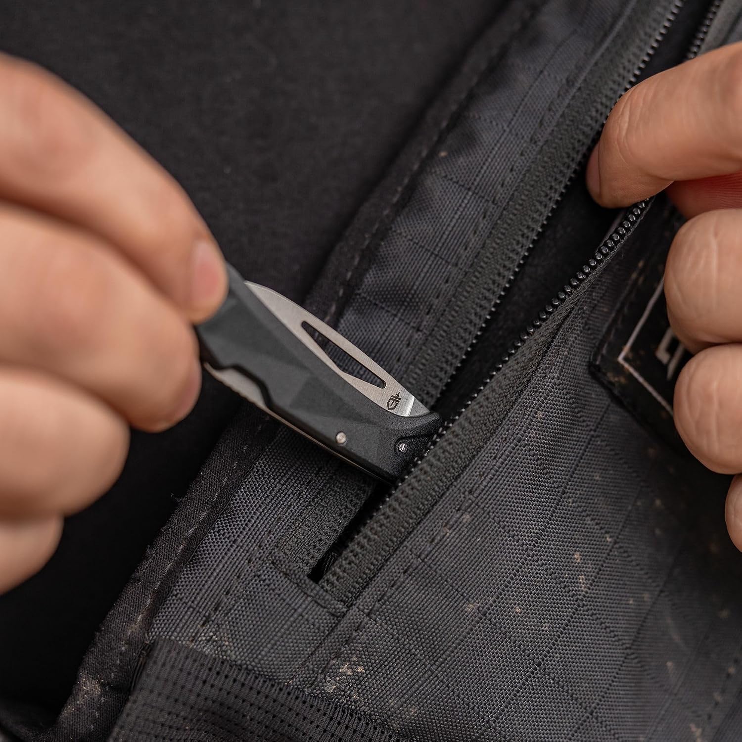 Gerber Gear LST Mini - Lightweight Folding Pocket Knife for Hiking, Camping - EDC Tool - Durable Stainless Steel Blade - Black