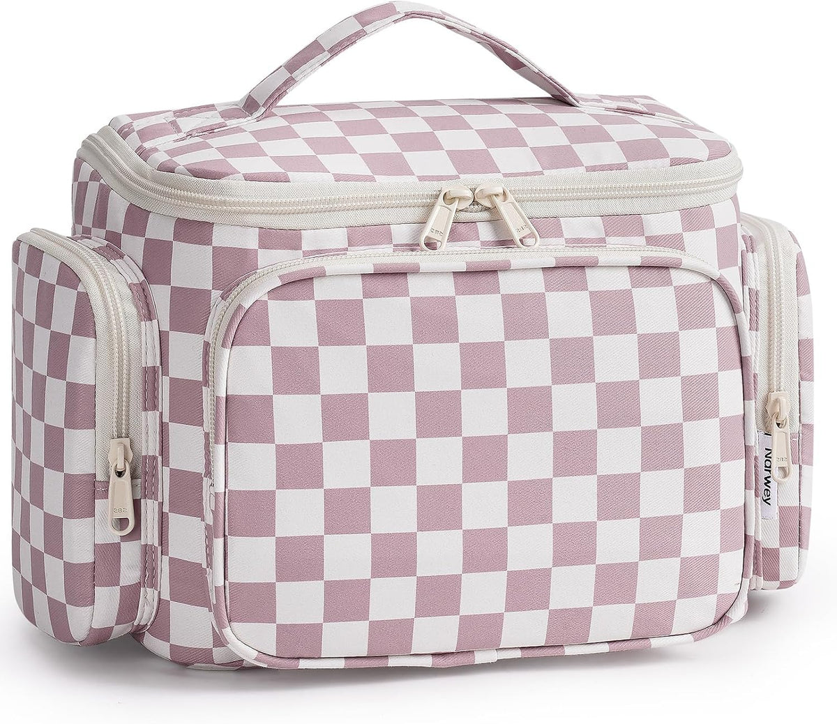 Narwey Hanging Travel Toiletry Bag for Women, Large Makeup Cosmetic Bag