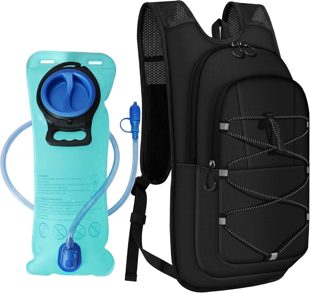 MIYCOO Hydration Backpack - Hiking Water Backpack with 2L Water Bladder