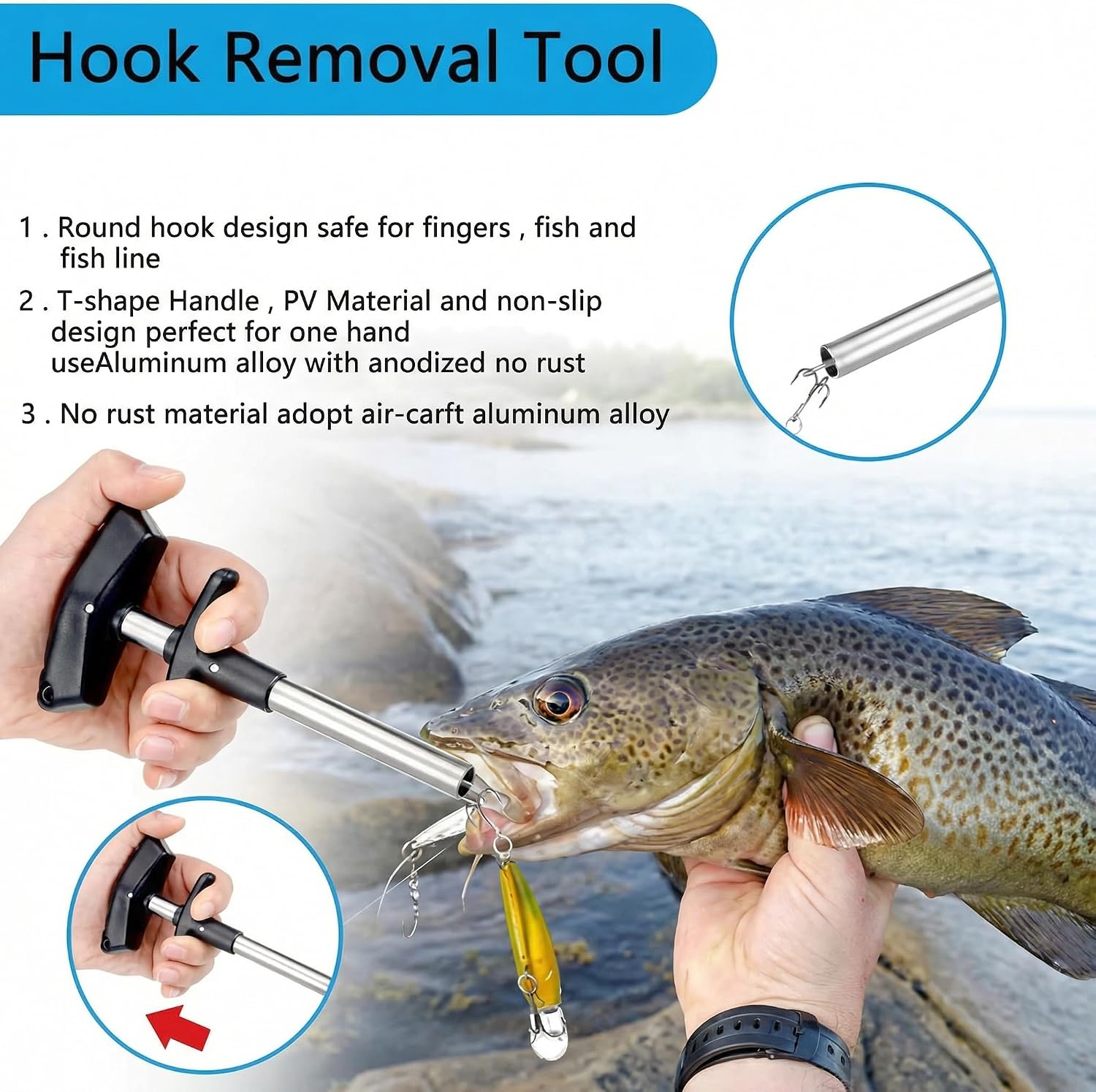 Sosation 134 Pcs Fishing Tool Beginner Starter Kit