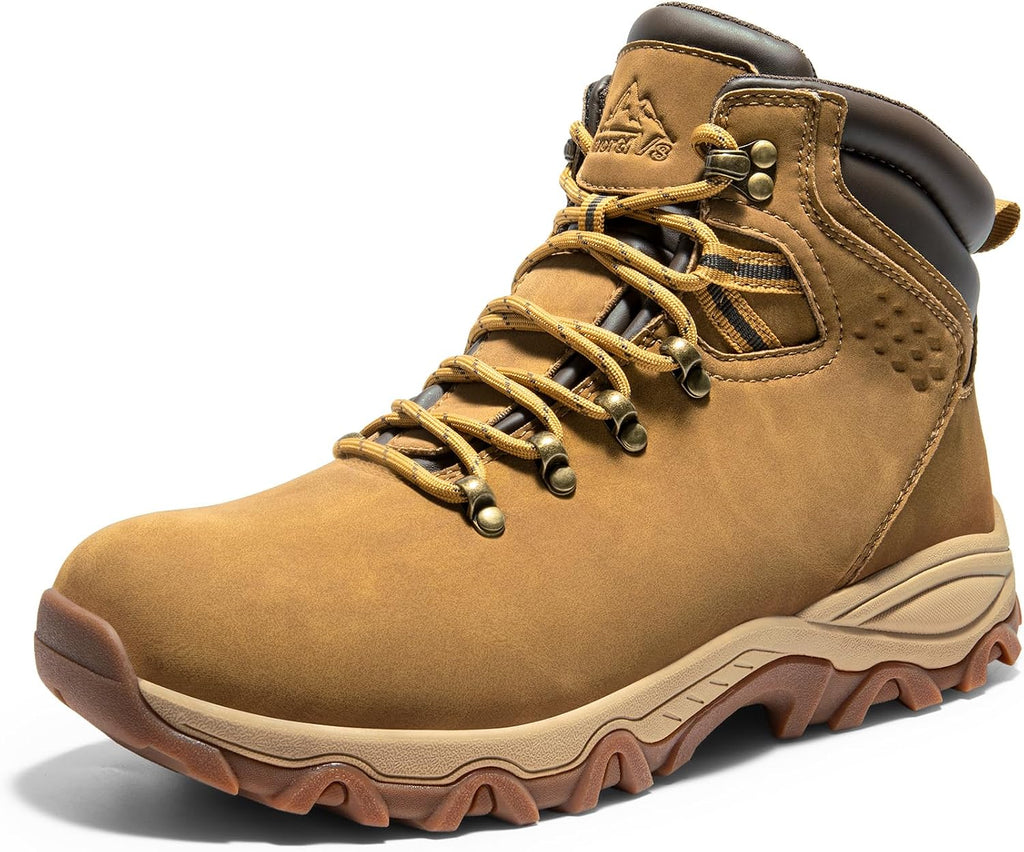 NORTIV 8 Men's Hiking Winter Insulated Snow Boots