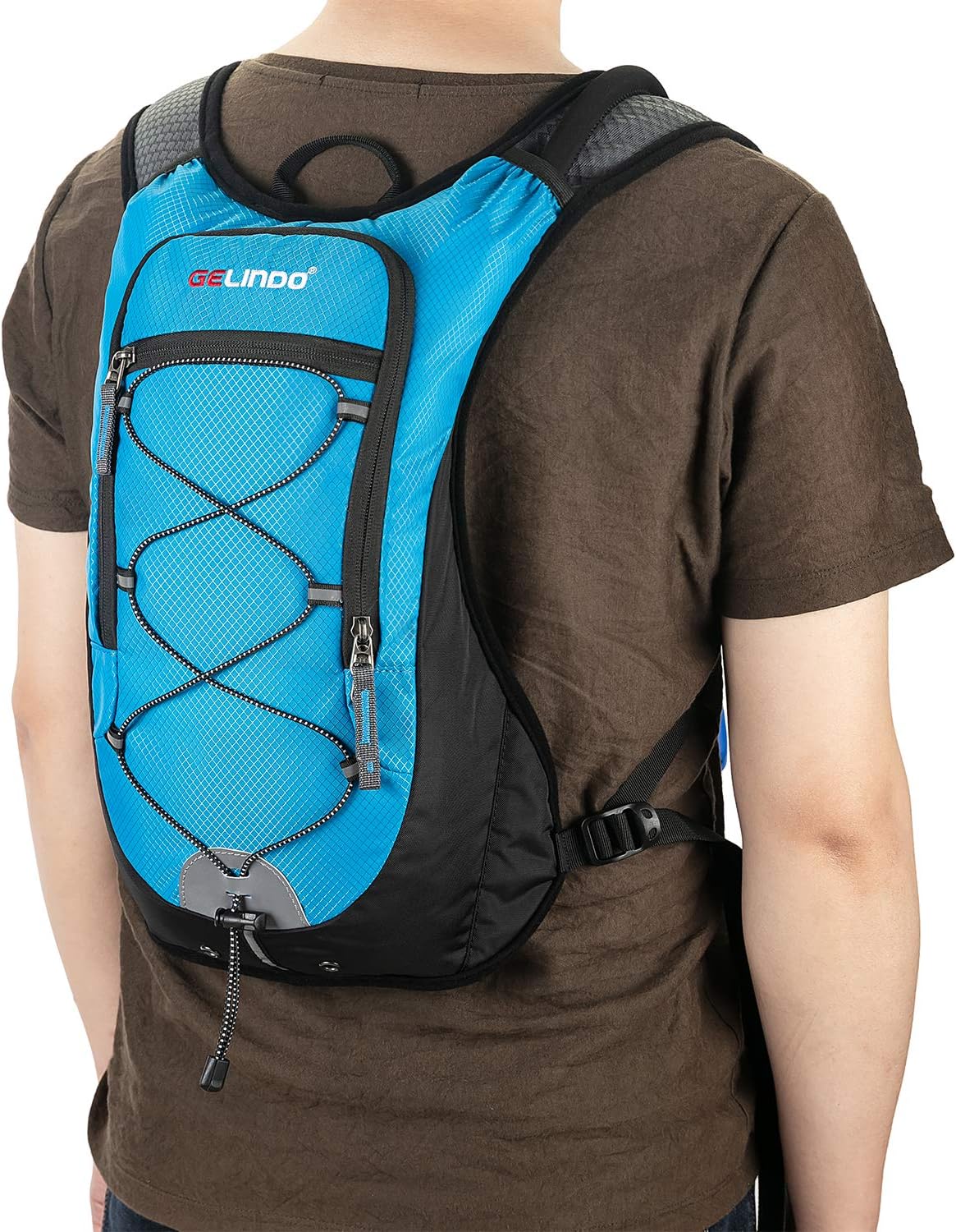 Hydration Backpack Running Water Backpack with 2L Hydration Bladder, Insulated Cycling Hydration Vest Packs