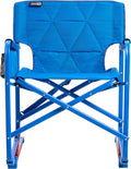 Coleman Pro Rocker Chair, Easy & Fast Folding, Up to 250lb Capacity, Great for Camping, Easily Portable, Neptune