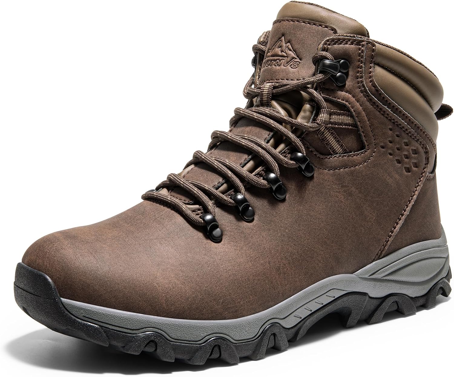 NORTIV 8 Men's Hiking Winter Insulated Snow Boots