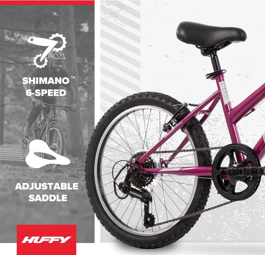 Huffy Stone Mountain Bike 20"/24"/26" for Men/Women/Girls/Boys