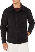 Amazon Essentials Men's Long-Sleeve Polar Fleece Shirt Jacket for Winter, Jackets