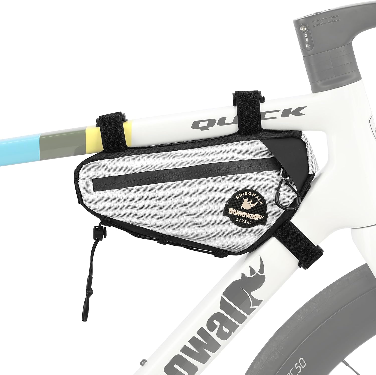 Rhinowalk Bicycle Triangle Bag Cosmopolis Series Lightweight Urban Bike Frame Bag Pack Under Top Tube Pouch Cycling Accessories