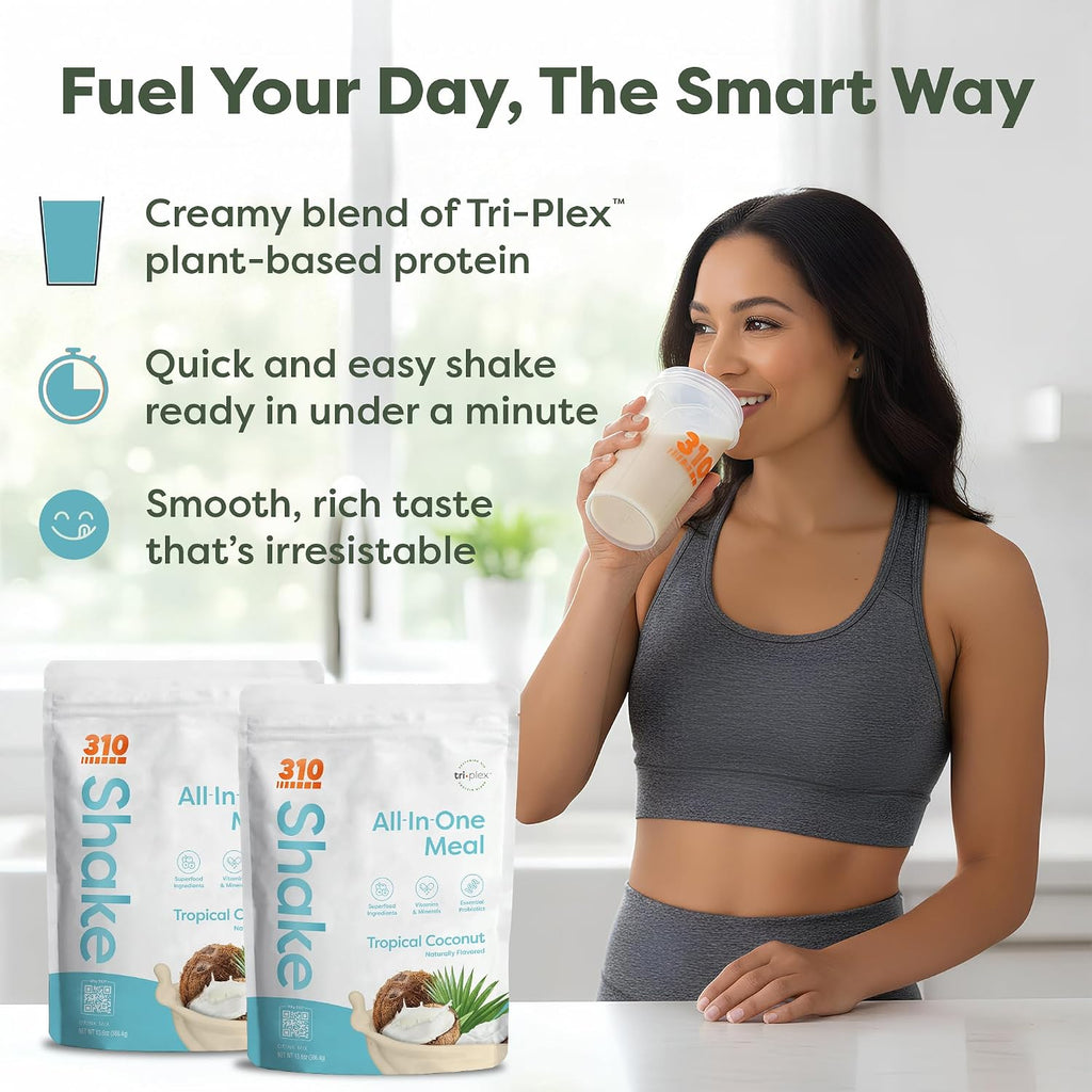 310 Nutrition All-In-One Meal Replacement Shake Powder - Tropical Coconut