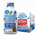 Vitamin Energy Blue Raspberry Twist Extra Strength Energy Shot, 36 Pack - Up to 7 Hrs, 260mg Natural Caffeine, Zero Sugar - Electrolytes + BCAAs, Hydration, B12 B6 Niacin, 1.93 fl oz, Keto Vegan