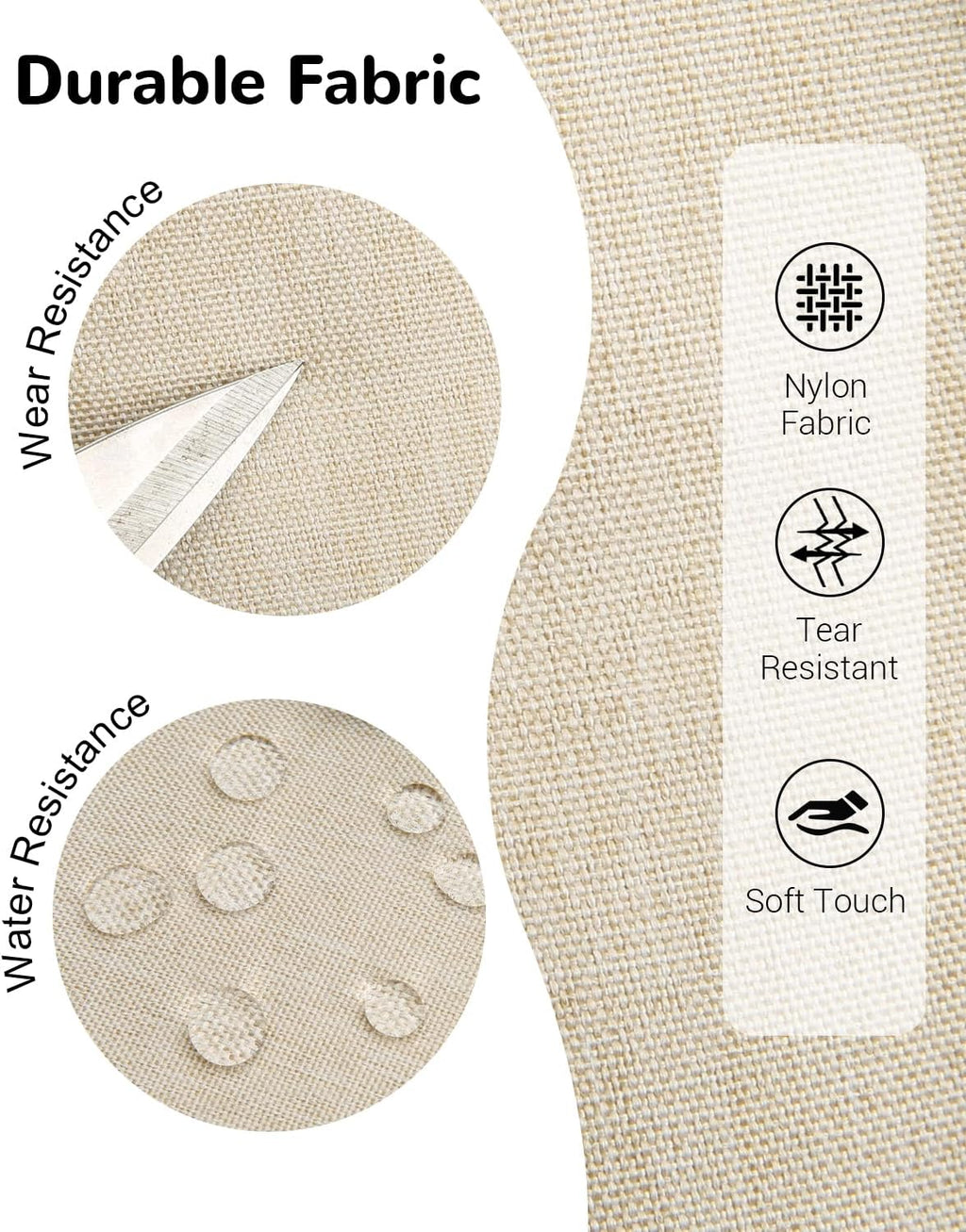 Folding Hiking Backpack with Phone Pocket for Men Women, Small Ultralight Packable Casual Daypack with Shoulder Chest Straps for Travel, 15L Foldable Lightweight Day Pack, Beige
