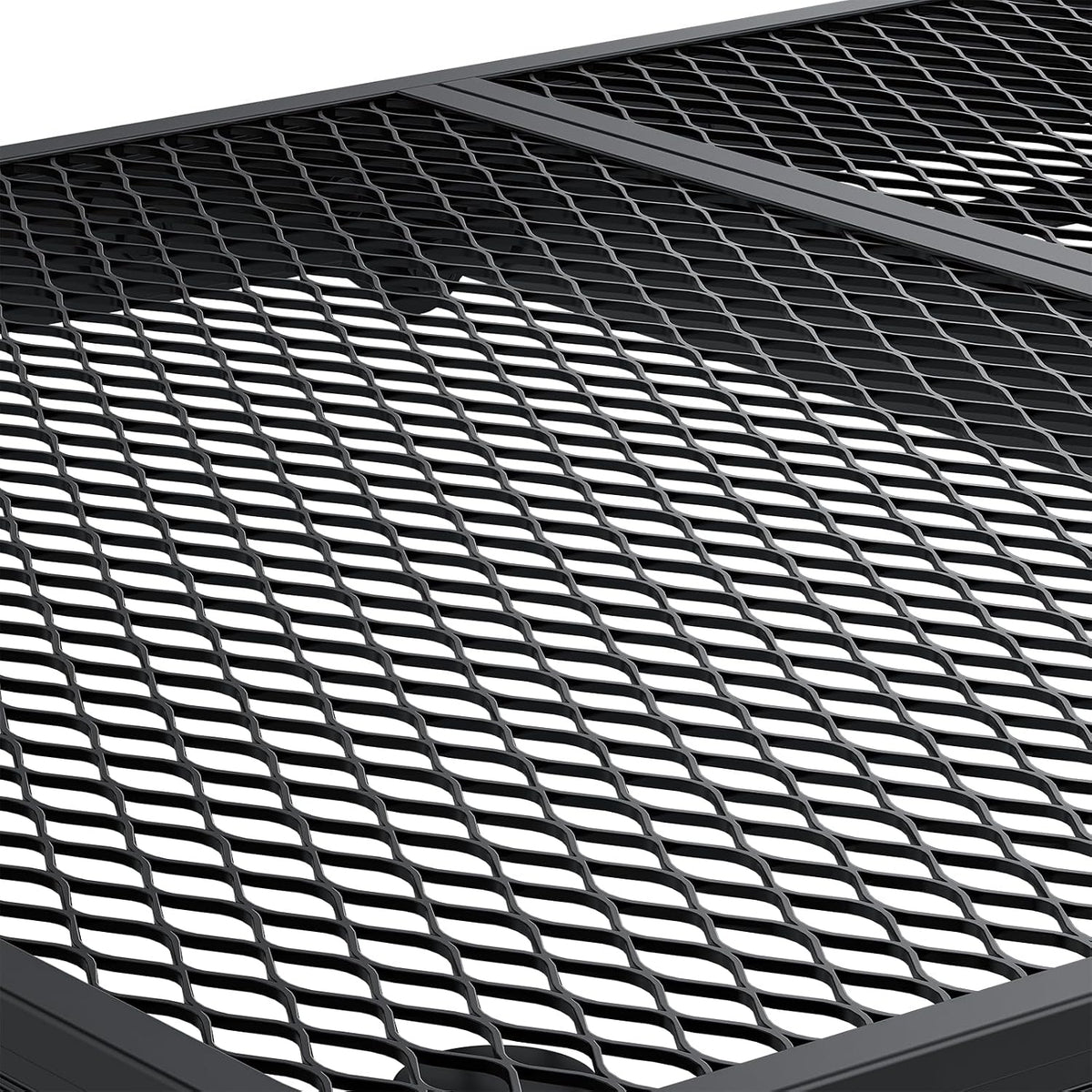 EYPINS Folding Grill Table,3-Height Camping Table,Heat-Resistant Mesh Top