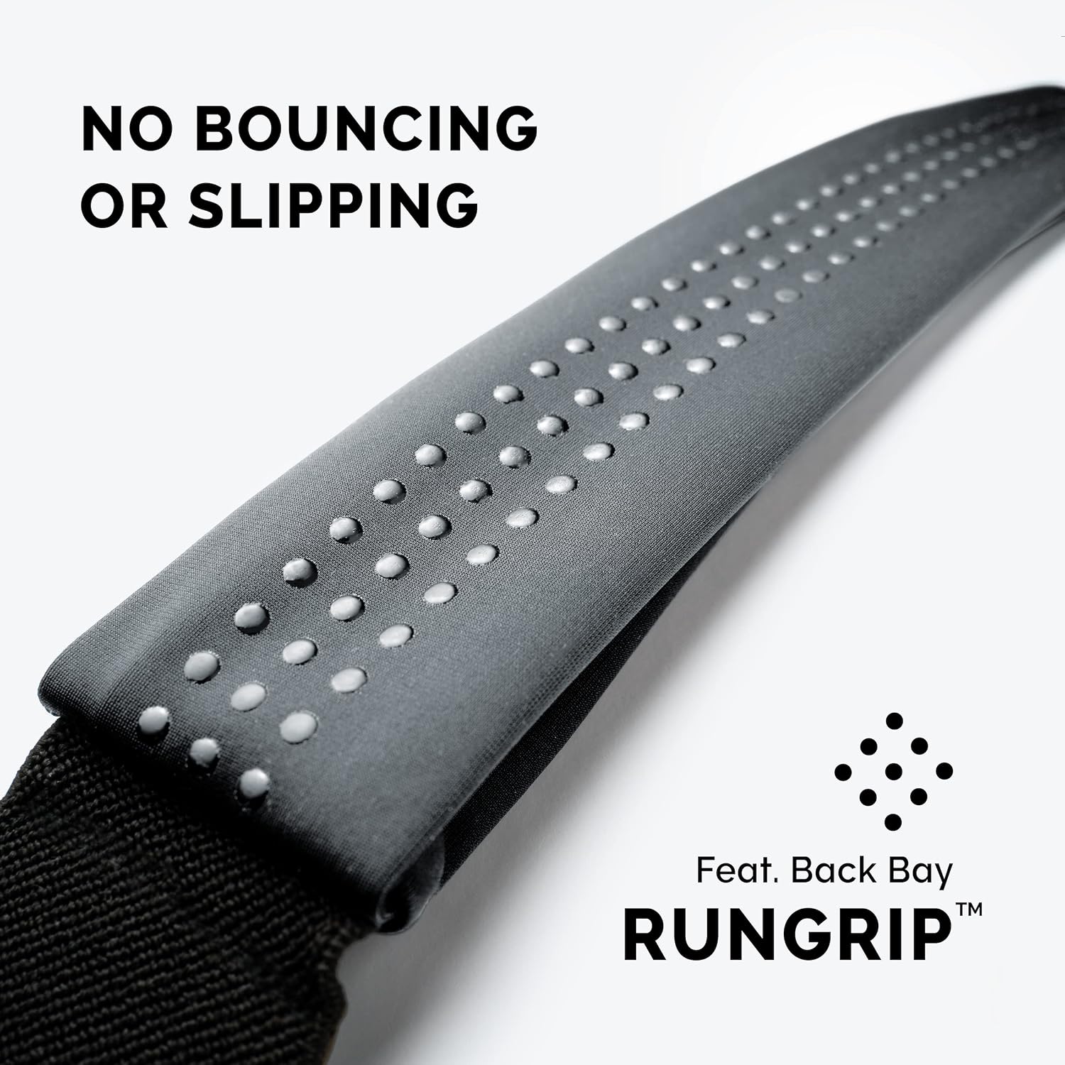 No-Bounce Slim & Secure Running Belt, Fits ALL Phones, Keys, Cards, Gels
