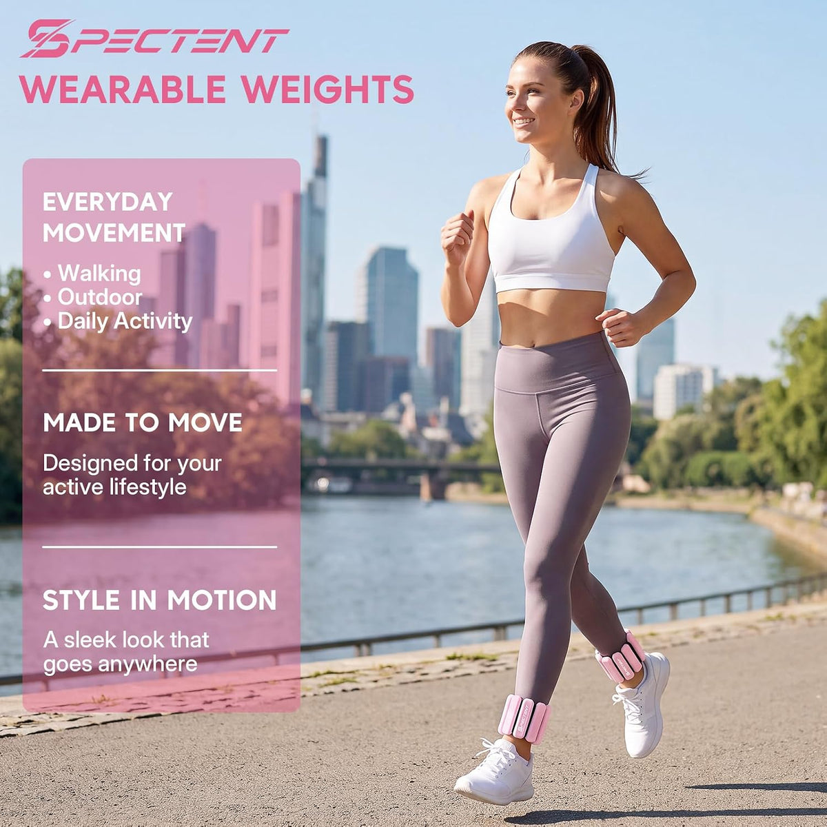 Wrist Weights for Women, Adjustable Ankle Weights for Women.